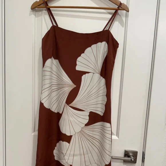 VERONICA BEARD Petra Dress in Whisky Multi size 4 $649 pre owned - Picture 7 of 15
